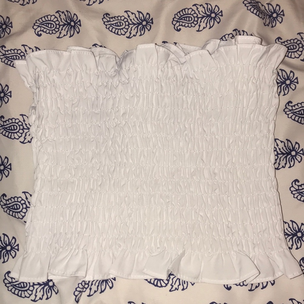 White Tube Top Small